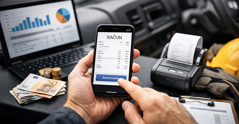 Izdajanje računov za male podjetnike
